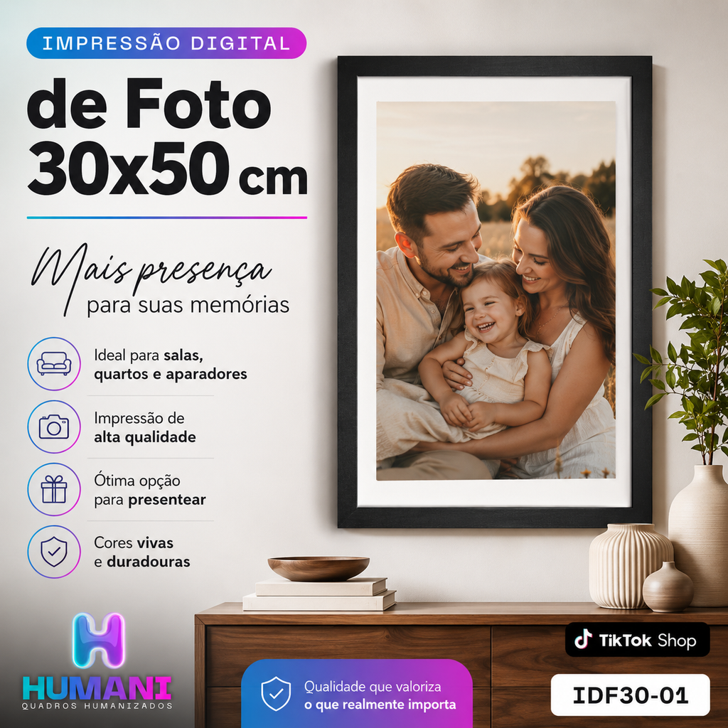 Quadros personalizados COLEÇÃO MINHAS IMAGENS PREFERIDAS 21x30 moldura MDF com proteção em acetato (Cópia)