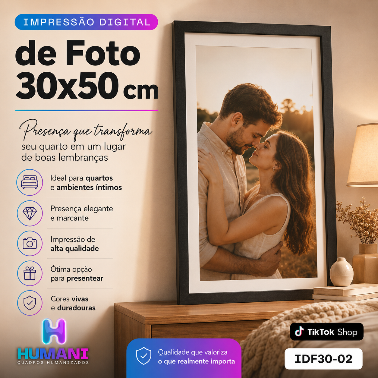 Quadros personalizados COLEÇÃO MINHAS IMAGENS PREFERIDAS 21x30 moldura MDF com proteção em acetato (Cópia)