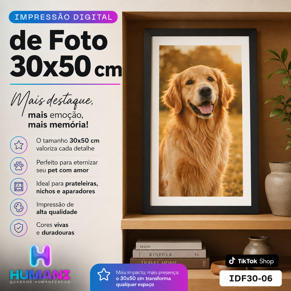 Quadros personalizados COLEÇÃO MINHAS IMAGENS PREFERIDAS 21x30 moldura MDF com proteção em acetato (Cópia)