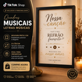 Quadros personalizados COLEÇÃO FRASES MARCANTES 21x30 moldura MDF com proteção em acetato (Cópia)